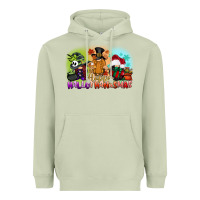 Matcha happy hallothanksmas gnomes Heavyweight Hoodie - CowGirlArtShop