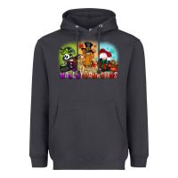 Smoke happy hallothanksmas gnomes Heavyweight Hoodie - CowGirlArtShop