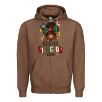 Chestnut assistant director life afro messy bun Zipper Hoodie - texasbilliewilder