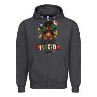 Smoke assistant director life afro messy bun Zipper Hoodie - texasbilliewilder