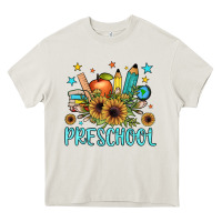 Cream preschool Heavy Core Tee - JahusDesignShop
