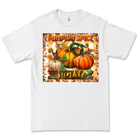 White pumpkin spice junkie tumbler Premium Tee - BundleAndBundleShop
