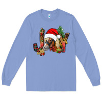 Colony Blue joy christmas with horse bbs Long Sleeve Tee - BundleAndBundleShop
