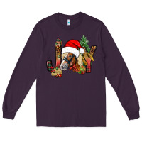 Plum joy christmas with horse bbs Long Sleeve Tee - BundleAndBundleShop