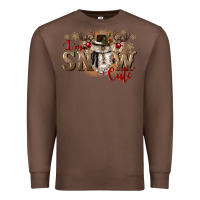 Chestnut im snow cute Premium Sweatshirt - CowGirlArtShop