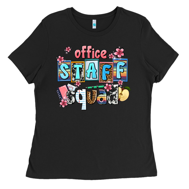 Staff Squad Ladies Tee by AdoDesignShop | Teevron