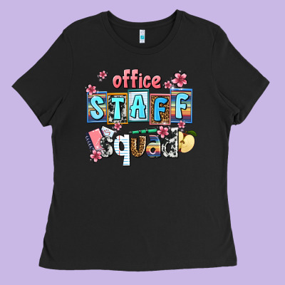 Staff Squad Ladies Tee Designed By Adodesignshop
