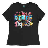 Black staff squad Ladies Tee - AdoDesignShop