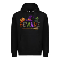 Black beware Premium Hoodie - CowGirlArtShop