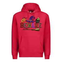 Cardinal beware Premium Hoodie - CowGirlArtShop
