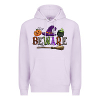 Lilac beware Premium Hoodie - CowGirlArtShop
