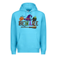 Beware Premium Hoodie | Teevron