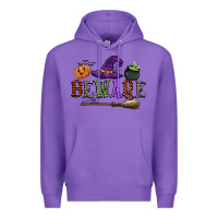 Purple beware Premium Hoodie - CowGirlArtShop