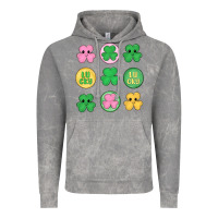 Cloud Rock st.patrick's day clovers Vintage Hoodie - MaliasSmallBusiness