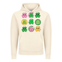 Vintage Artic st.patrick's day clovers Vintage Hoodie - MaliasSmallBusiness