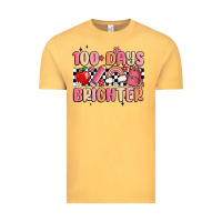 Vintage Mustard 100 days brighter Vintage Tee - MaliasSmallBusiness