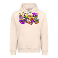 Sandshell love mardi gras Urban Hoodie - FaDigitalArtStudio