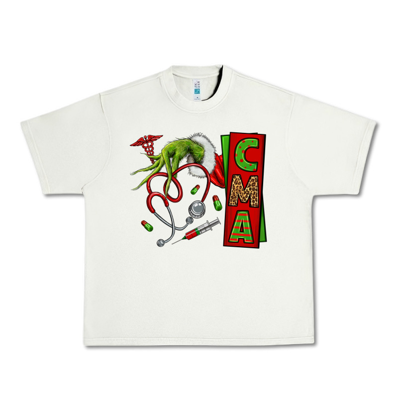 Grinch Hand Cma Nurse Urban Heavy Tee by NancyCooperArtShop | Teevron