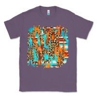 Lavender serape with leopard pattern Classic Tee - NancyCooperArtShop
