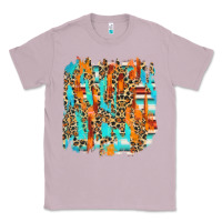 Lilac serape with leopard pattern Classic Tee - NancyCooperArtShop