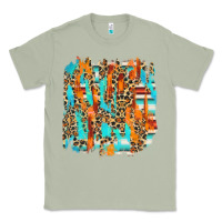 Matcha serape with leopard pattern Classic Tee - NancyCooperArtShop