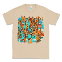 Mushroom serape with leopard pattern Classic Tee - NancyCooperArtShop