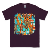 Plum serape with leopard pattern Classic Tee - NancyCooperArtShop