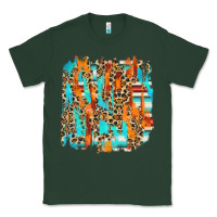 Sports Green serape with leopard pattern Classic Tee - NancyCooperArtShop