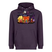 Plum hocus pocus gnomes Heavyweight Hoodie - CowGirlArtShop