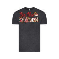 Vintage Black tis the season baseball little debbie tree cakes Vintage Tee - JahusDesignShop