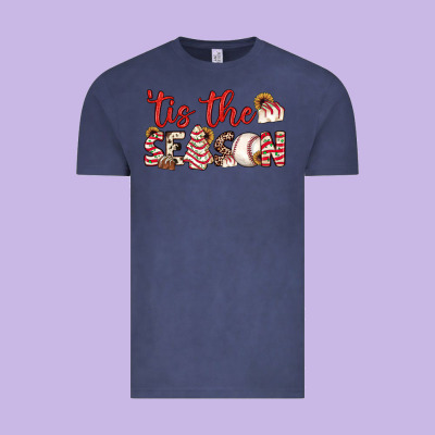 Tis The Season Baseball Little Debbie Tree Cakes Vintage Tee Designed By Jahusdesignshop
