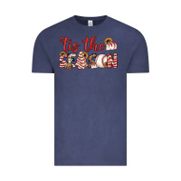 Vintage Denim tis the season baseball little debbie tree cakes Vintage Tee - JahusDesignShop