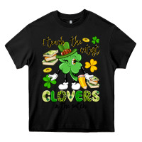Black i teach the cutest clovers in the patch Heavy Core Tee - Artiststas