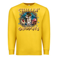 Lemon chillin with my gnomies Premium Sweatshirt - CowGirlArtShop