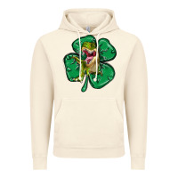 Vintage Artic dinosaur st patricks day Vintage Hoodie - MaliasSmallBusiness