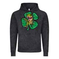 Vintage Black dinosaur st patricks day Vintage Hoodie - MaliasSmallBusiness