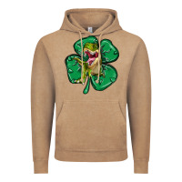 Dinosaur St Patricks Day Vintage Hoodie | Teevron
