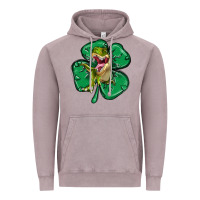 Vintage Zinc dinosaur st patricks day Vintage Hoodie - MaliasSmallBusiness