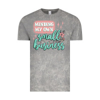 Cloud Rock minding my own small business Vintage Tee - MaliasSmallBusiness