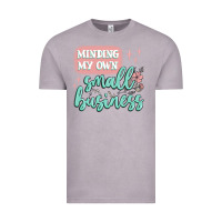 Vintage Zinc minding my own small business Vintage Tee - MaliasSmallBusiness