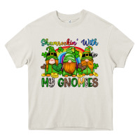 Shamrockin With My Gnomies Heavy Core Tee | Teevron