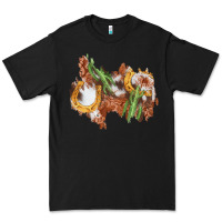 Black horseshoe cowhide cactus patch Premium Tee - AdoDesignShop