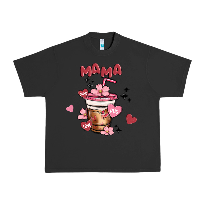 Mama Coffee Cups Urban Heavy Tee by MaliasSmallBusiness | Teevron