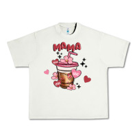 Pistachio mama coffee cups Urban Heavy Tee - MaliasSmallBusiness