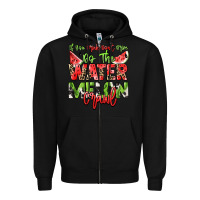 Black If you drink don't drive do the watermelon crawl Zipper Hoodie - NancyCooperArtShop