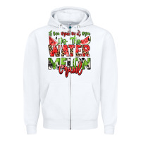 White If you drink don't drive do the watermelon crawl Zipper Hoodie - NancyCooperArtShop