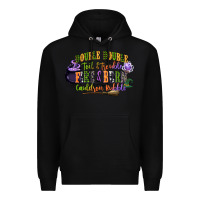 Black double double toil and trouble fire and burn cauld Premium Hoodie - CowGirlArtShop