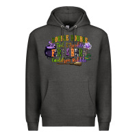 Charcoal Heather double double toil and trouble fire and burn cauld Premium Hoodie - CowGirlArtShop