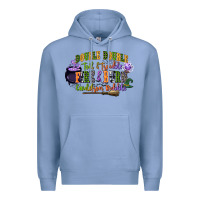 Colony Blue double double toil and trouble fire and burn cauld Premium Hoodie - CowGirlArtShop
