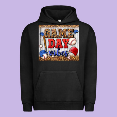 Game Day Vibes Tumbler Urban Hoodie Designed By Bundleandbundleshop